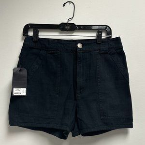 Rag & Bone Black Venice Short